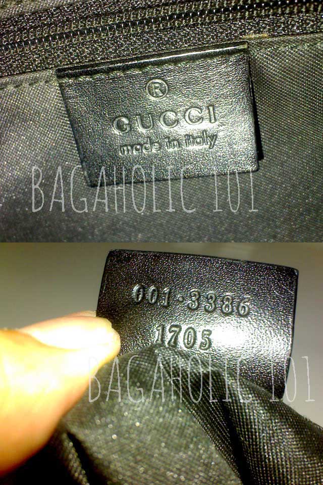 gucci bag serial number search